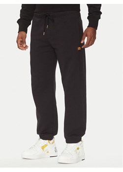 Versace Jeans Couture Spodnie dresowe 78GAAT08 Czarny Regular Fit ze sklepu MODIVO w kategorii Spodnie męskie - zdjęcie 181219513