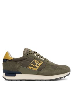 Napapijri Sneakersy Stab NP0A4IQI Khaki ze sklepu MODIVO w kategorii Buty sportowe męskie - zdjęcie 181219543