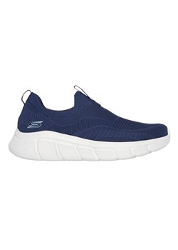 Buty Skechers Bobs B Flex - Frigid Edge 118107-NVY niebieskie ze sklepu ButyModne.pl w kategorii Buty sportowe męskie - zdjęcie 181220371