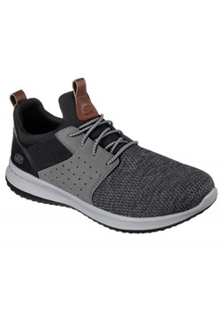 Buty Skechers Delson Camben M 65474BKGY ze sklepu ButyModne.pl w kategorii Buty sportowe męskie - zdjęcie 181220403