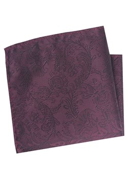 Poszetka Męska, Elegancka - Alties - Kolor Wina, Burgund, Faktura w Kwiaty POSZALTTANIA0859 ze sklepu JegoSzafa.pl w kategorii Poszetki i butonierki - zdjęcie 181221114