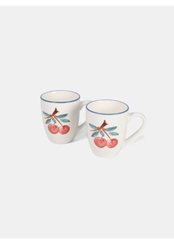 Sinsay - Kubki z owocowym motywem 2 pack - błękitny ze sklepu Sinsay w kategorii Kubki - zdjęcie 181223180