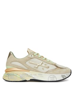 Sneakersy Premiata Moerund Var 7466 Beżowy ze sklepu eobuwie.pl w kategorii Buty sportowe damskie - zdjęcie 181223450