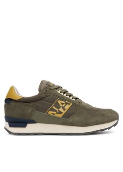 Sneakersy Napapijri Stab NP0A4IQI Khaki ze sklepu eobuwie.pl w kategorii Buty sportowe męskie - zdjęcie 181223453