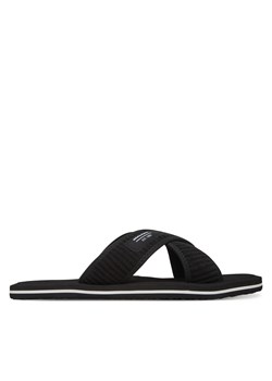 Klapki Jack&Jones Jfwkriskros 12274562 Czarny ze sklepu eobuwie.pl w kategorii Klapki męskie - zdjęcie 181223461