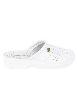 Buty damskie klapki medyczne ażurowe comfooty alessia białe - id: 10666n - marki Vriston - 181224201 Buty damskie klapki medyczne ażurowe comfooty alessia białe ze sklepu butyolivier w kategorii Klapki damskie - zdjęcie 181224201