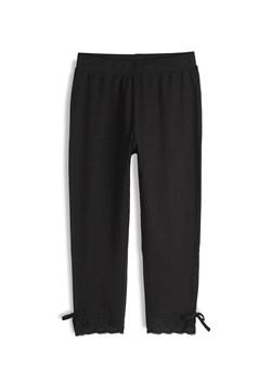 GATE Legginsy 3/4 bawełniane z koronką 34 ze sklepu gateshop w kategorii Spodnie damskie - zdjęcie 181224401