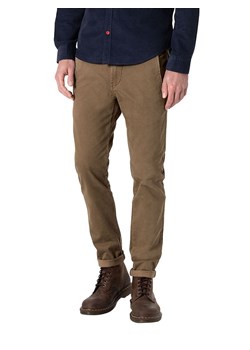 Timezone Spodnie chino &quot;Janno&quot; - Slim fit - w kolorze karmelowym ze sklepu Limango Polska w kategorii Spodnie męskie - zdjęcie 181224663