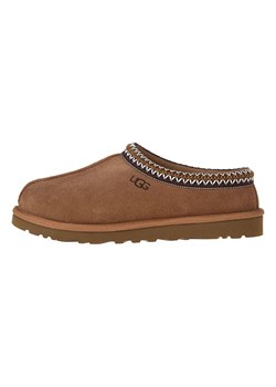 UGG Skórzane kapcie &quot;Tasman&quot; w kolorze jasnobrązowym ze sklepu Limango Polska w kategorii Kapcie damskie - zdjęcie 181224794