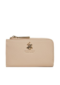 Portfel damski Beverly Hills Polo Club BHPC-W1-001-SS25 Beżowy ze sklepu eobuwie.pl w kategorii Etui - zdjęcie 181225740
