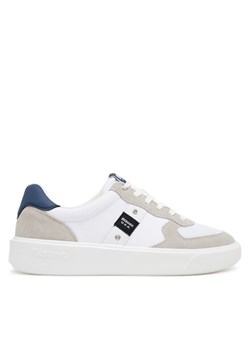 Blauer Sneakersy S5BUCK02/MES Biały ze sklepu MODIVO w kategorii Buty sportowe męskie - zdjęcie 181226451