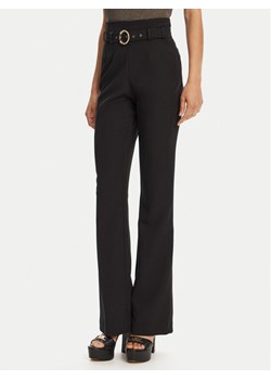 Just Cavalli Spodnie materiałowe 78PAA130 Czarny Slim Fit ze sklepu MODIVO w kategorii Spodnie damskie - zdjęcie 181226452