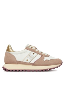 Blauer Sneakersy S5MILLEN03/NYM Biały ze sklepu MODIVO w kategorii Buty sportowe damskie - zdjęcie 181226463