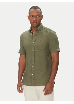 Tommy Hilfiger Koszula MW0MW35207 Zielony Regular Fit ze sklepu MODIVO w kategorii Koszule męskie - zdjęcie 181226500