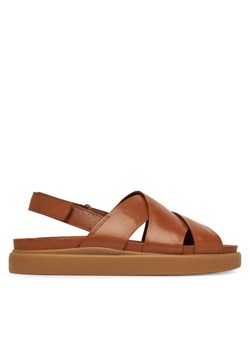 Clarks Sandały Aristella Sun 26181258 Brązowy ze sklepu MODIVO w kategorii Sandały damskie - zdjęcie 181226501