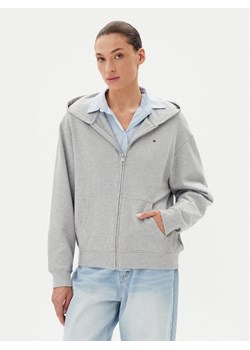 Tommy Hilfiger Bluza UW0UW05772 Szary Regular Fit ze sklepu MODIVO w kategorii Bluzy damskie - zdjęcie 181226561