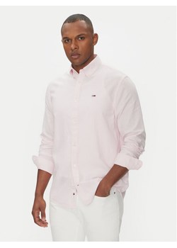 Tommy Jeans Koszula DM0DM20875 Różowy Regular Fit ze sklepu MODIVO w kategorii Koszule męskie - zdjęcie 181226572