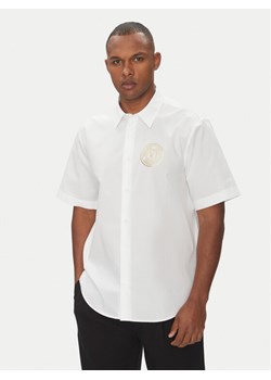 Versace Jeans Couture Koszula 78GALY11 Biały Regular Fit ze sklepu MODIVO w kategorii Koszule męskie - zdjęcie 181226591