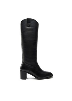 Lauren Ralph Lauren Kozaki 802937812001 Czarny ze sklepu MODIVO w kategorii Kozaki damskie - zdjęcie 181226712