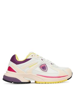Blauer Sneakersy S5MOON01/MES Biały - id: 0000305341792 - marki Blauer USA - 181226740 Blauer Sneakersy S5MOON01/MES Biały ze sklepu MODIVO w kategorii Buty sportowe damskie - zdjęcie 181226740