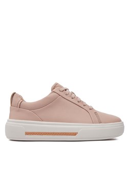 Clarks Sneakersy Hollyhock Walk 26176309 Różowy ze sklepu MODIVO w kategorii Trampki damskie - zdjęcie 181226773
