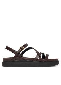 Clarks Sandały Aristella Rose 26181262 Bordowy ze sklepu MODIVO w kategorii Sandały damskie - zdjęcie 181226791