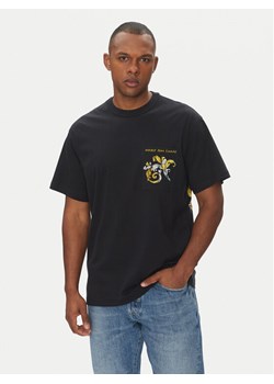 Versace Jeans Couture T-Shirt 78GAH6RB Czarny Regular Fit ze sklepu MODIVO w kategorii T-shirty męskie - zdjęcie 181226871