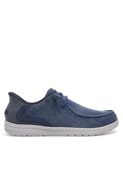 Skechers Mokasyny Melson-Coronado 210959/DEN Granatowy ze sklepu MODIVO w kategorii Mokasyny męskie - zdjęcie 181226900