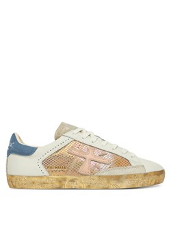 Premiata Sneakersy Stevend Var 6666 Écru ze sklepu MODIVO w kategorii Buty sportowe damskie - zdjęcie 181226903