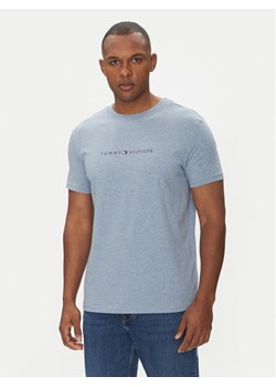 Tommy Hilfiger T-Shirt UM0UM03525 Niebieski Regular Fit ze sklepu MODIVO w kategorii T-shirty męskie - zdjęcie 181226983
