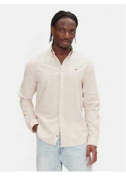 Tommy Jeans Koszula DM0DM20875 Beżowy Regular Fit ze sklepu MODIVO w kategorii Koszule męskie - zdjęcie 181227001