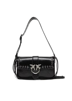 PINKO Torebka Love One Classic Slouchy Fl PE 25 PLTT 104524 A28D Czarny ze sklepu MODIVO w kategorii Listonoszki - zdjęcie 181227174