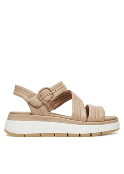 Clarks Sandały Tuscan Strap 26181475 Beżowy ze sklepu MODIVO w kategorii Sandały damskie - zdjęcie 181227202