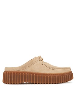 Clarks Klapki Torhill Mule 26181197 Écru ze sklepu MODIVO w kategorii Klapki damskie - zdjęcie 181227224