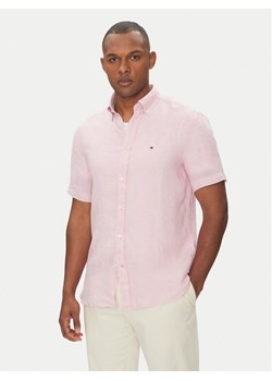 Tommy Hilfiger Koszula MW0MW35207 Różowy Regular Fit ze sklepu MODIVO w kategorii Koszule męskie - zdjęcie 181227233