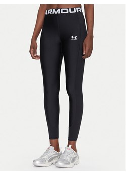 Under Armour Legginsy HeatGear 1388693 Czarny Slim Fit ze sklepu MODIVO w kategorii Spodnie damskie - zdjęcie 181227293