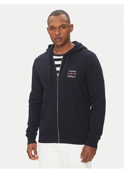 Tommy Hilfiger Bluza MW0MW39250 Granatowy Regular Fit ze sklepu MODIVO w kategorii Bluzy męskie - zdjęcie 181227330