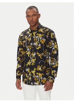 Versace Jeans Couture Koszula 78GAL2S0 Czarny Regular Fit ze sklepu MODIVO w kategorii Koszule męskie - zdjęcie 181227344