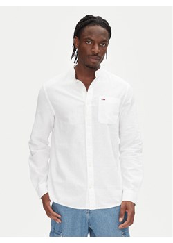 Tommy Jeans Koszula DM0DM20876 Écru Regular Fit ze sklepu MODIVO w kategorii Koszule męskie - zdjęcie 181227363