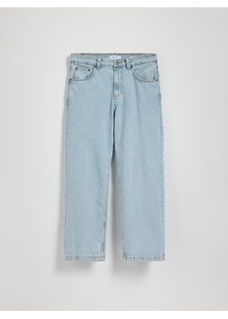 Reserved - Jeansy loose z efektem sprania - niebieski - id: YV101-55J - marki Reserved - 181230341 Reserved - Jeansy loose z efektem sprania - niebieski ze sklepu Reserved w kategorii Jeansy męskie - zdjęcie 181230341