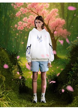 Cropp - Bluza z Ahri z League of Legends - kremowy ze sklepu Cropp w kategorii Bluzy damskie - zdjęcie 181230394