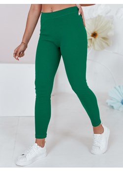 Legginsy damskie CALIFORNIA TEAM zielone Dstreet UY1413 ze sklepu DSTREET.PL w kategorii Spodnie damskie - zdjęcie 181230933