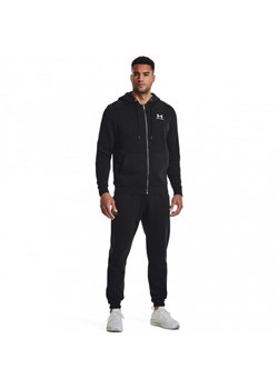 Męskie spodnie dresowe Under Armour UA Icon Fleece Jogger - czarne ze sklepu Sportstylestory.com w kategorii Spodnie męskie - zdjęcie 181231924
