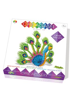 CREAGAMI Origami 3D &quot;Peacock&quot; - 7+ ze sklepu Limango Polska w kategorii Zabawki - zdjęcie 181232413