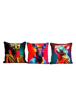 SiL Interiors Poduszki dekoracyjne (3 szt.) ze wzorem - 45 x 45 cm ze sklepu Limango Polska w kategorii Poduszki dekoracyjne - zdjęcie 181232940