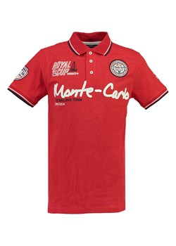 Geographical Norway Koszulka polo &quot;Karo&quot; w kolorze czerwonym ze sklepu Limango Polska w kategorii T-shirty chłopięce - zdjęcie 181233124
