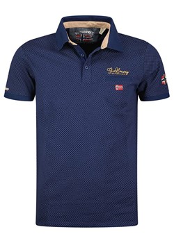 Geographical Norway Koszulka polo &quot;Kingdom&quot; w kolorze granatowym ze sklepu Limango Polska w kategorii T-shirty chłopięce - zdjęcie 181233153