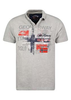 Geographical Norway Koszulka polo &quot;Ketchup&quot; w kolorze jasnoszarym ze sklepu Limango Polska w kategorii T-shirty chłopięce - zdjęcie 181233191