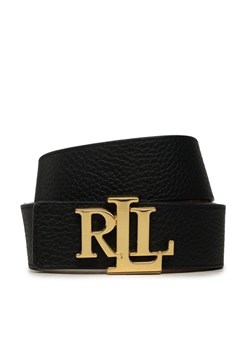 Lauren Ralph Lauren Pasek Damski 412912040001 Czarny ze sklepu MODIVO w kategorii Paski damskie - zdjęcie 181233344