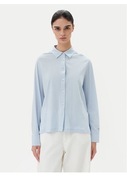 Tommy Hilfiger Koszula WW0WW45983 Błękitny Regular Fit ze sklepu MODIVO w kategorii Koszule damskie - zdjęcie 181233423
